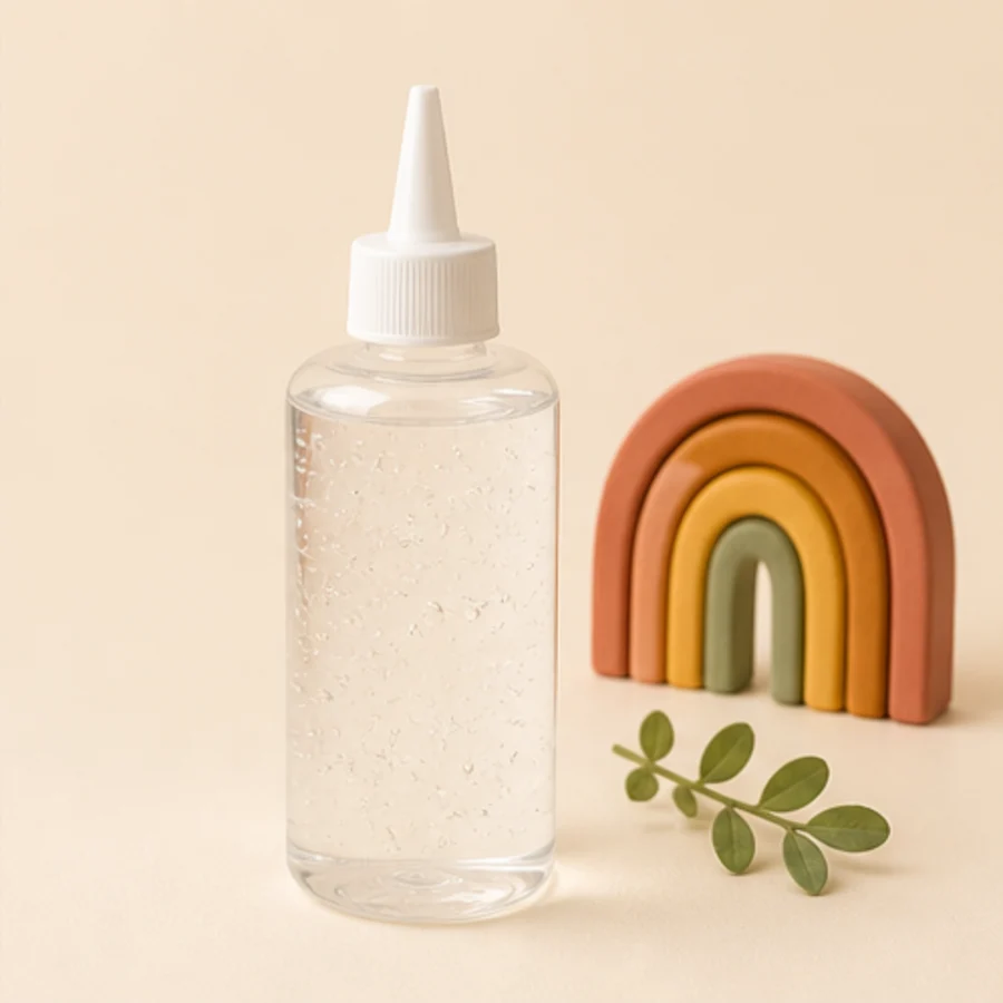 Botella de adhesivo transparente para manualidades